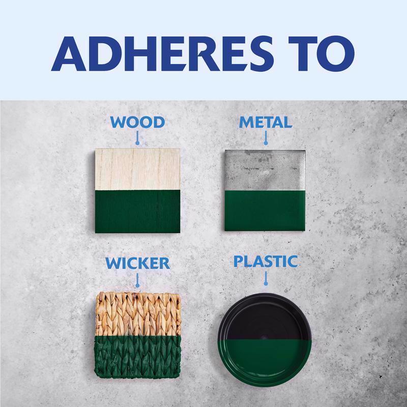 Rust-Oleum Painter's Touch 2X Ultra Cover Gloss Hunter Green Paint+Primer Spray Paint 12 oz, Pack of 6