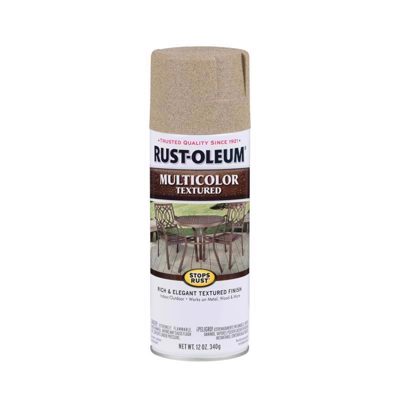 Rust-Oleum Stops Rust MultiColor Textured Desert Bisque Spray Paint 12 oz