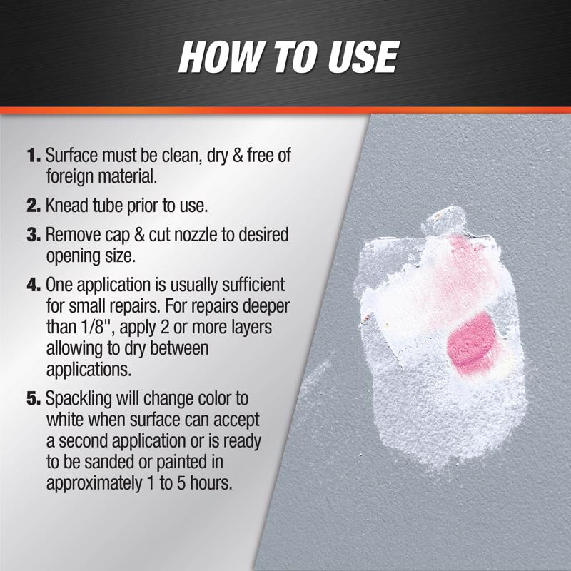 DAP DryDex Ready to Use White Spackling Compound 5.5 oz