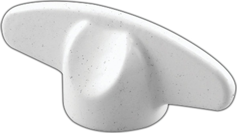 Prime-Line H 4097 Tee Handle, White, Zinc, Painted