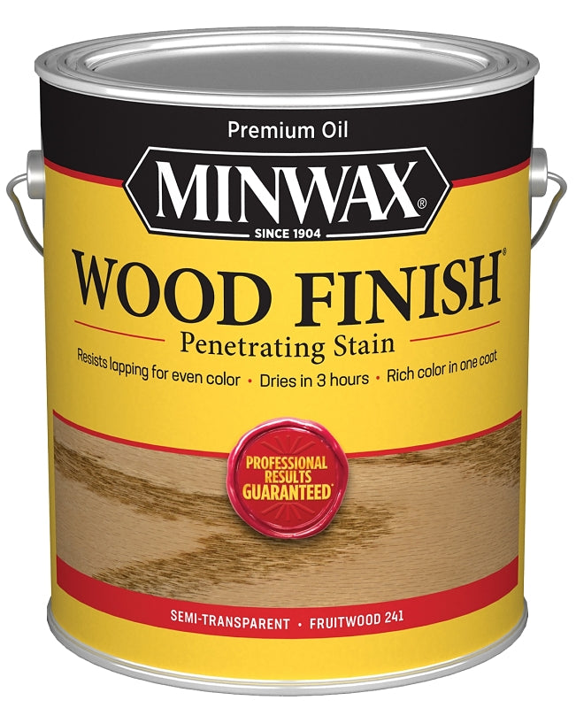 Minwax 710800000 Wood Stain, Oil Base, Fruitwood, Liquid, 1 gal, Pack of 2