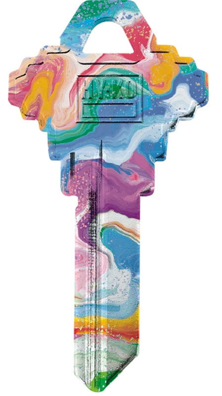 SC1-21 KEYBLANK SWIRLS, Pack of 10