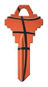 SC1-27 KEYBLANK BASKETBALL, Pack of 10
