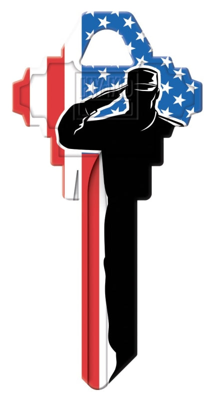 Hy-Ko 16010SC1-33 Key Blank, Tank, For: Schlage SC1 Keyways, SC1-33 Key Number, Pack of 10