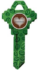 SC1-38 KEYBLANK COFFEE CUP, Pack of 10