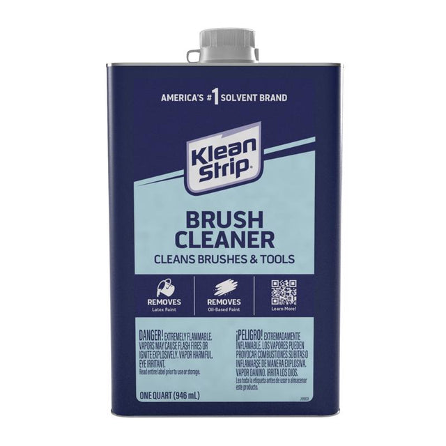 Klean Strip Acetone Brush Cleaner 1 qt, Pack of 6