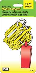 Hy-Ko KC161 Lanyard, 21 in L, Nylon