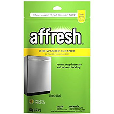 Affresh Lemon Scent Tablet Dishwasher Cleaner and Freshener 4.2 oz 6 pk, Pack of 6