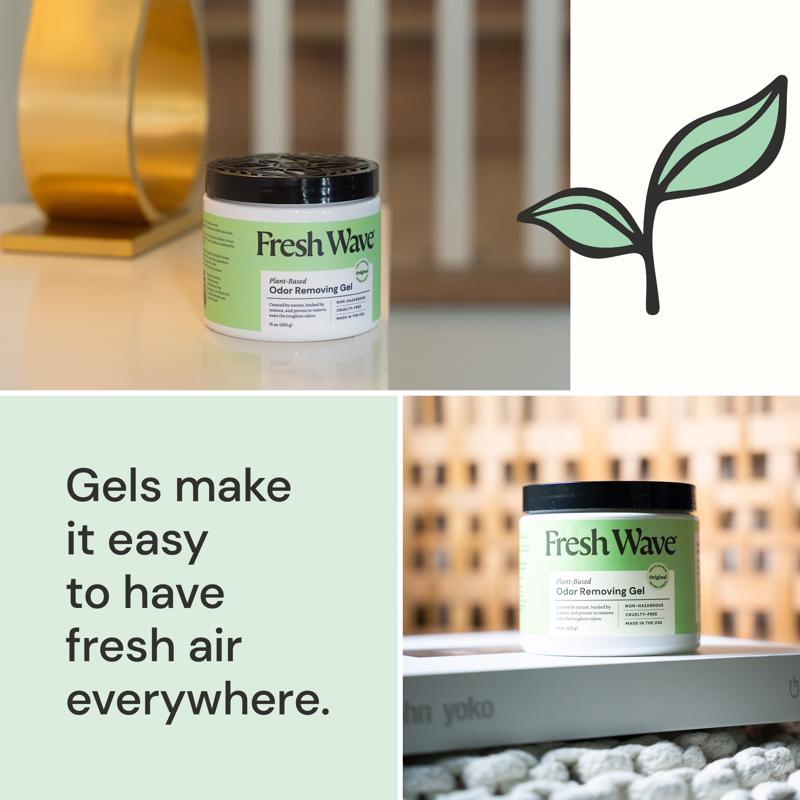 Fresh Wave Natural Scent Odor Removing Gel 15 oz Gel