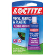 Loctite Vinyl, Fabric & Plastic High Strength Polyurethane Clear Flexible Adhesive 1 oz, Pack of 6