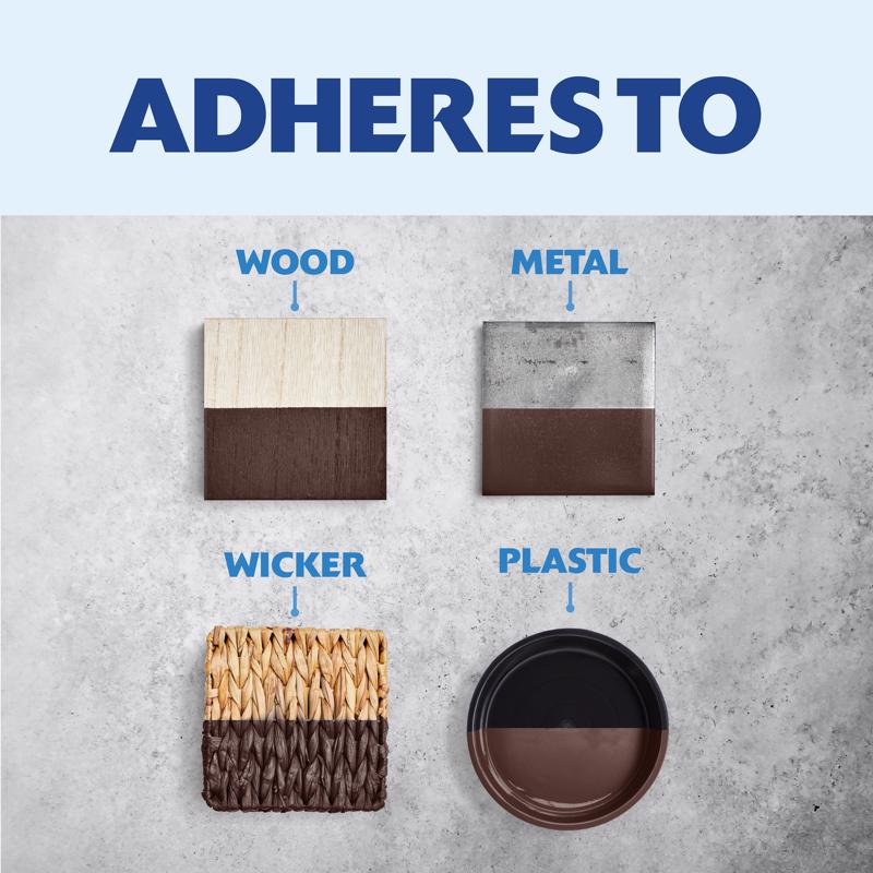 Rust-Oleum Painters Touch Ultra Cover Satin Espresso Protective Enamel Exterior and Interior 1 qt, Pack of 2