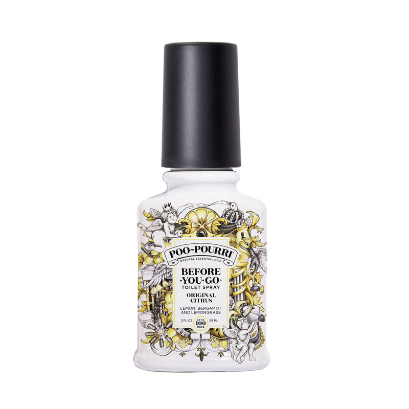 Poo-Pourri Citrus Scent Odor Eliminator 2 oz Liquid, Pack of 12