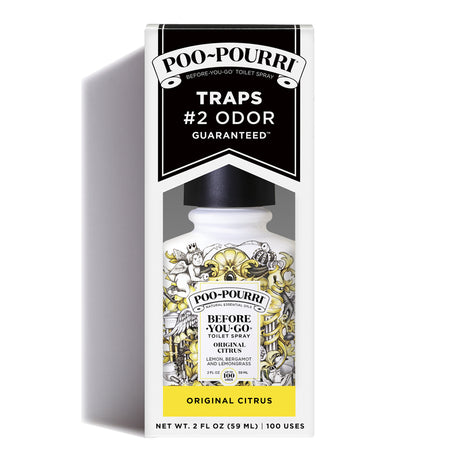 Poo-Pourri Citrus Scent Odor Eliminator 2 oz Liquid, Pack of 12