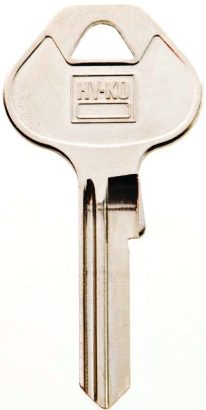 Hy-Ko 11010M70 Key Blank, Brass, Nickel, For: Master Locks and Padlocks, M70 Key Number, Pack of 10