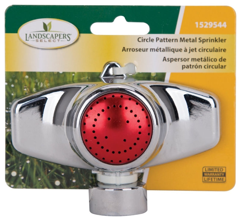 Landscapers Select GS9512 Spot Sprinkler, Female, Round, Zinc