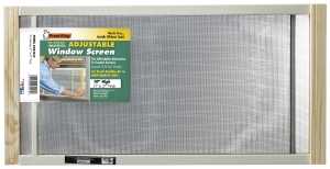 Frost King W.B. Marvin AWS1037 Window Screen, 10 in L, 21 to 37 in W