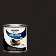 Rust-Oleum Ultra Cover Satin Canyon Black Paint Exterior and Interior 8 oz, Pack of 6