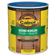 Cabot Semi-Solid Low VOC Semi-Solid Tintable Neutral Base Oil-Based Deck and Siding Stain 1 qt, Pack of 4