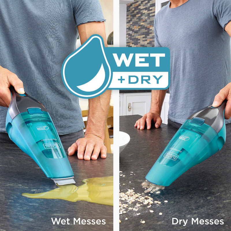 Black+Decker 0.1 gal Cordless Hand Vacuum 7.2 V