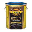 Cabot Australian Timber Oil Low VOC Transparent Tintable Base Australian Timber Oil 1 gal, Pack of 4