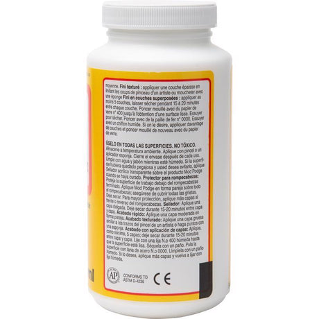 Plaid Mod Podge High Strength Glue White Matte Adhesive Kit 16 oz, Pack of 12