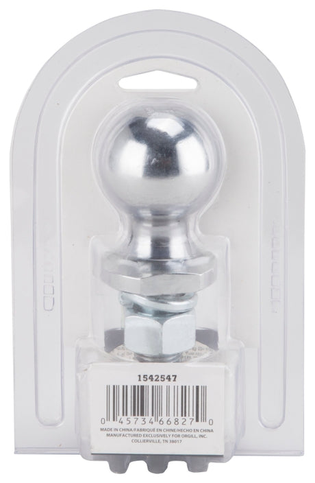 Vulcan TD-01 Hitch Ball, 1-7/8 in Dia Ball, 3/4 in Dia Shank, 2,000 lb Gross Towing