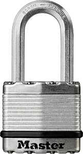 Master Lock Magnum Series M1XKADLF Padlock, 1-3/4 in W Body, Keyed Alike Key, 5/16 in Dia Shackle, 1-1/2 in H Shackle