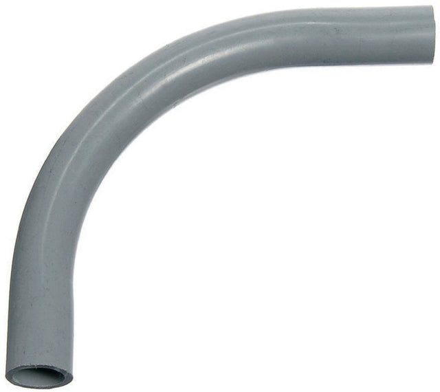 Carlon UA9DL Elbow, 90 deg Angle, 3 in Plain End, Gray, PVC, Gray, 1/PK