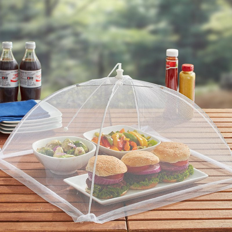 Mr. BAR-B-Q 02015Y Food Tent, Plastic, White