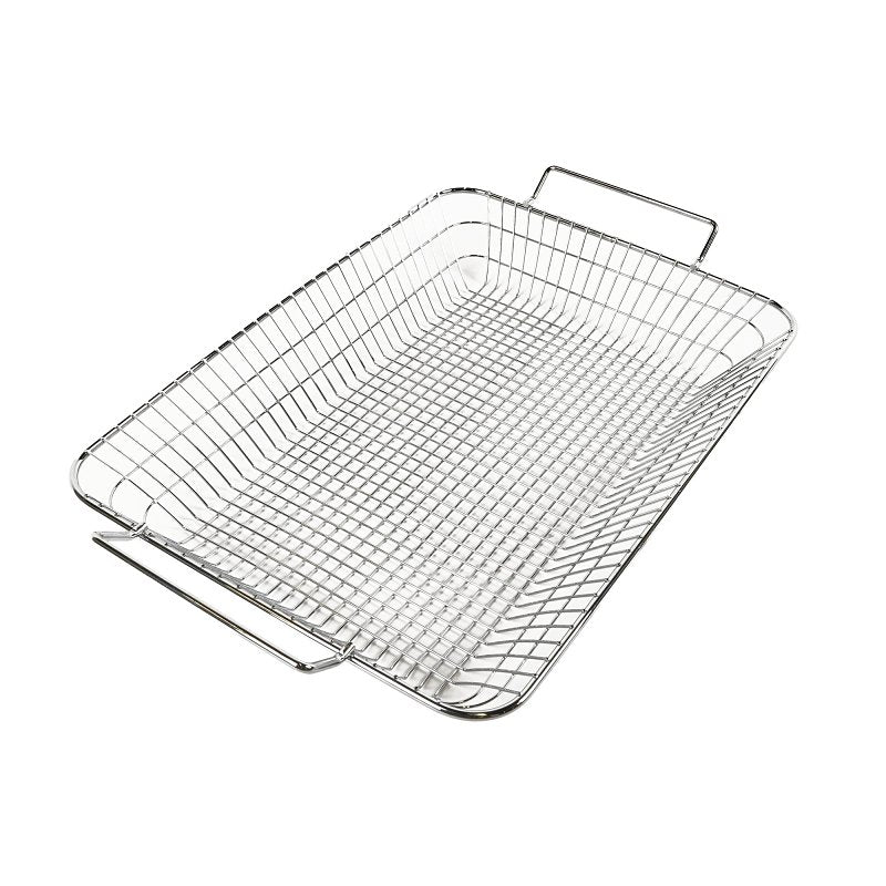 Mr. BAR-B-Q 06816Y Barbecue Roaster, 16.7 in W, 10-1/2 in D, 3 in H, Steel, Carbon Steel Handle