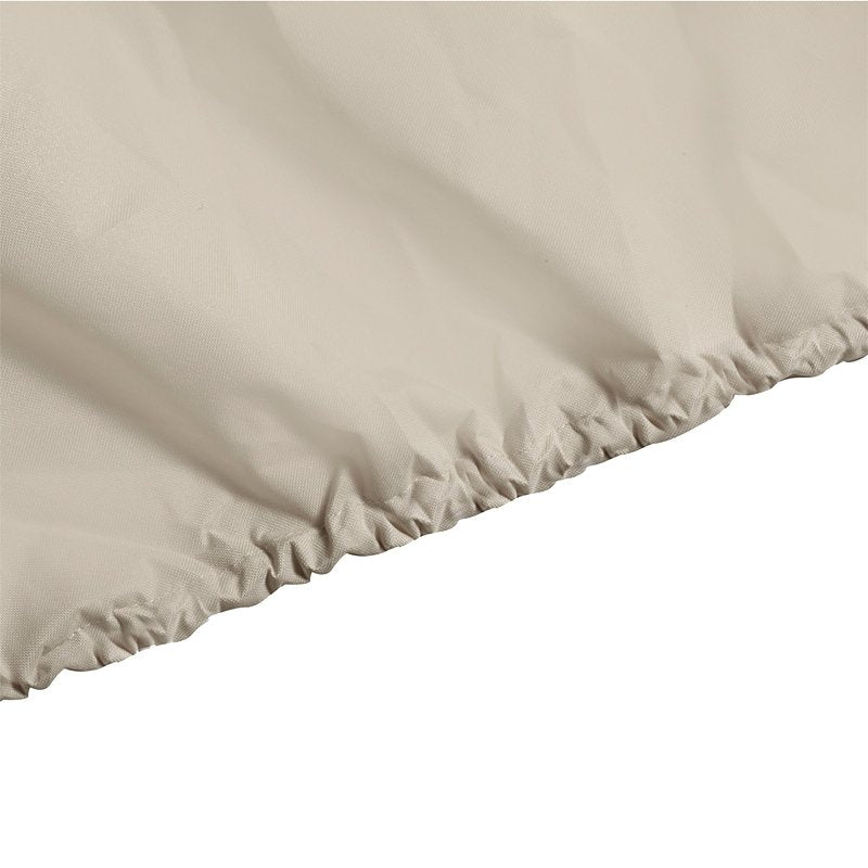 Mr. BAR-B-Q 07834BBGD Patio Chair Cover, 33 in L, 33 in W, 28 in H, Polyester, Taupe