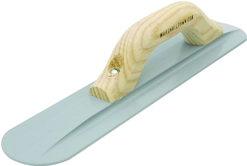 Marshalltown 143 Hand Float, 16 in L Blade, 3-1/8 in W Blade, Magnesium Blade, Round End Blade
