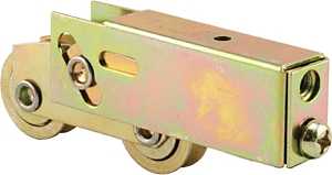 Prime-Line D 1735 Roller Assembly, 3-1/8 in L x 11/16 in W x 1-1/32 in H Dimensions, 1-1/4 in Dia Roller, Steel