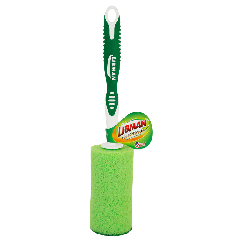 Libman 2.25 in. W Soft Bristle 7 in. Plastic/Rubber Handle Sponge Brush, Pack of 12