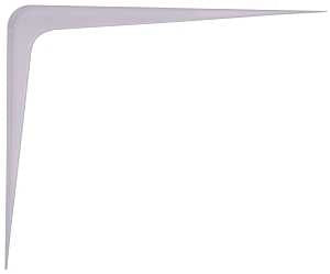 ProSource 21142PHL-PS Shelf Bracket, 170 lb/Pair, 14 in L, 12 in H, Steel, White, Pack of 20