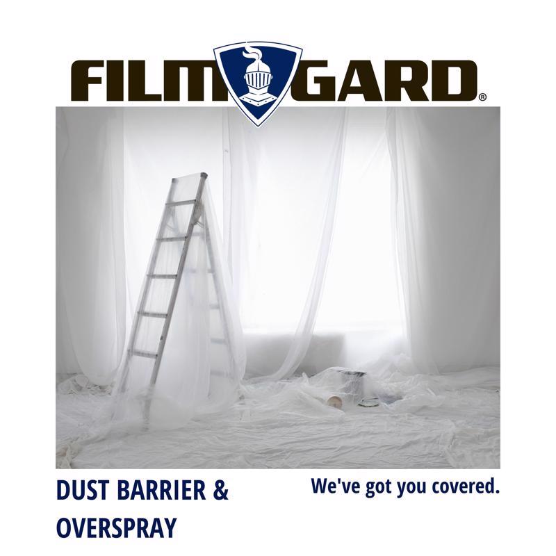 Film-Gard 9 ft. W X 12 ft. L X 1 mil Plastic Drop Cloth 1 pk