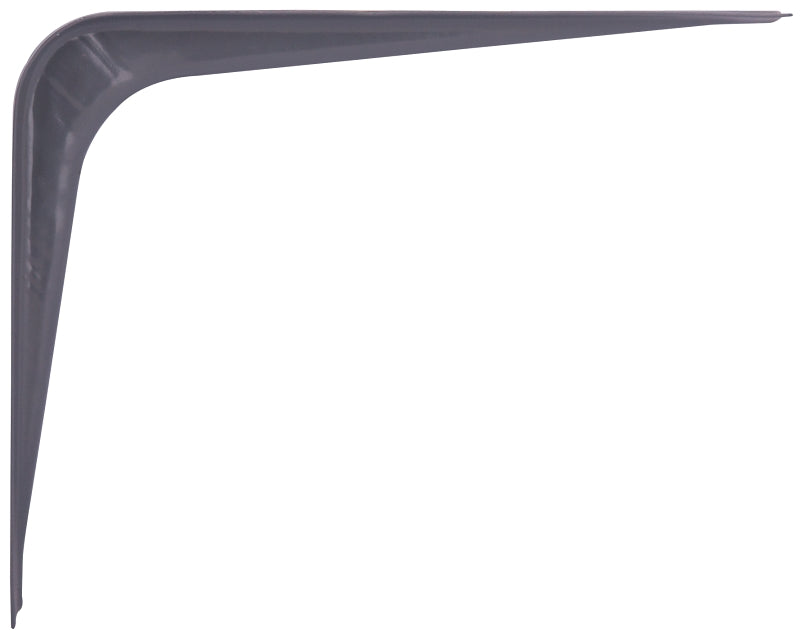 ProSource 21138PGL-PS Shelf Bracket, 65 lb/Pair, 6 in L, 5 in H, Steel, Gray, Pack of 20