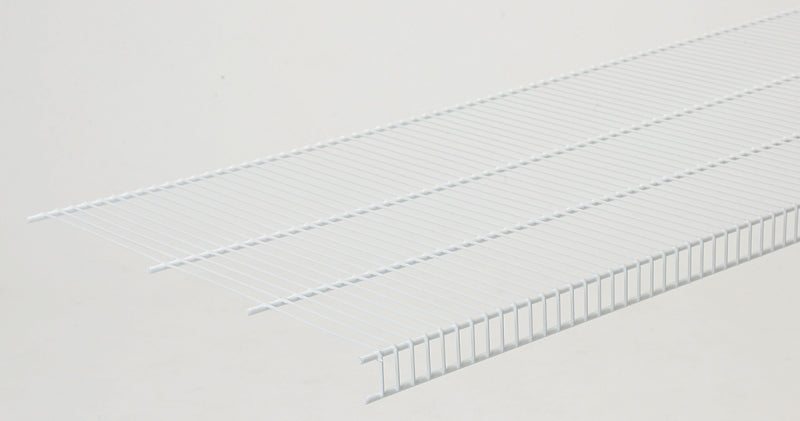 ClosetMaid 37403 Wire Shelf, 130 lb, 20 in L, 144 in W, Steel, White, Pack of 6