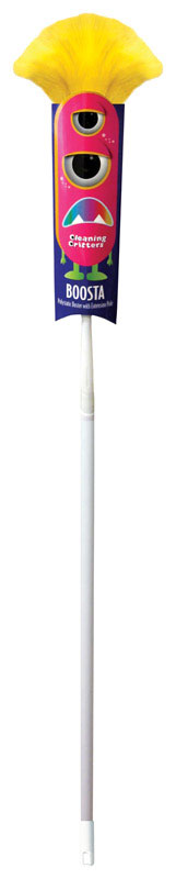 Ettore Cleaning Critters - Boosta Polyester Duster 4 in. W X 59 in. L 1 each, Pack of 6