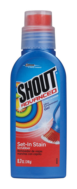 Shout Advanced No Scent Set-In Stain Remover 8.7 oz Liquid, Pack of 8