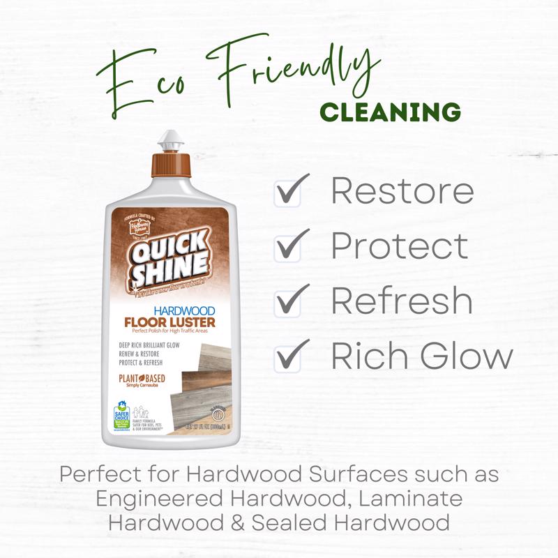Holloway House Quick Shine No Scent Hardwood Floor Luster Liquid 27 oz