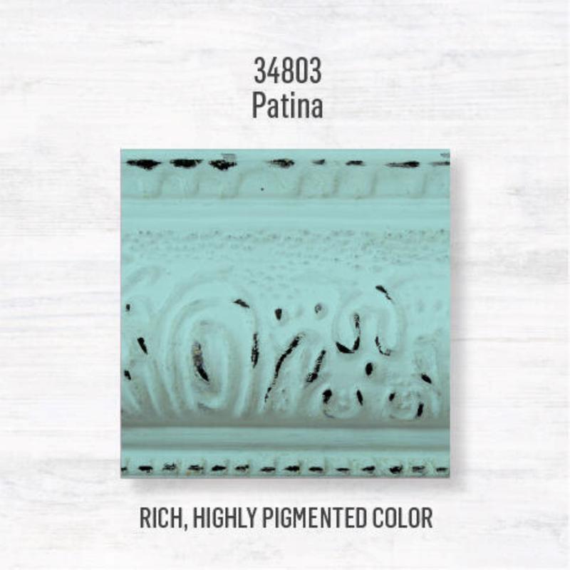 Plaid FolkArt Flat Chalky Finish Patina Hobby Paint 8 oz, Pack of 3