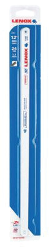 Lenox 20161T224HE Hacksaw Blade, Tuff Teeth, Bi-Metal, 1/2 in W