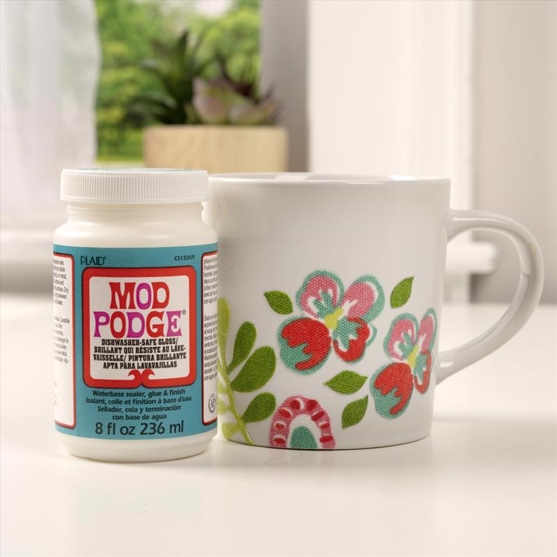 Plaid Mod Podge High Strength Glue Dishwasher-Safe Gloss Decoupage 8 oz, Pack of 3