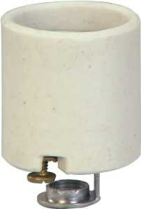 Eaton Wiring Devices 969-BOX Lamp Holder, 1.38 in Dia x 1.9 in H Dimensions, 250 VAC, 660 W, White
