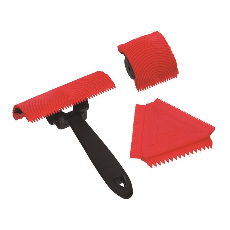 Lola 3 in. W Plastic Handle Brush