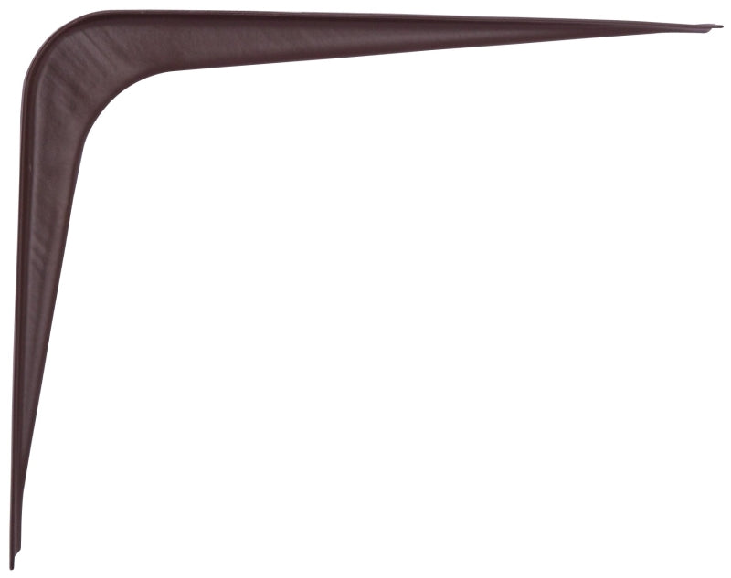 ProSource 21138CHO-PS Shelf Bracket, 65 lb/Pair, 6 in L, 5 in H, Steel, Chocolate, Pack of 20