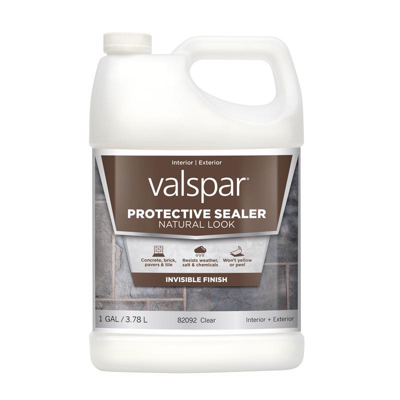 Valspar Natural Look Protective Sealer Clear Silicone Natural Sealer 1 gal, Pack of 4