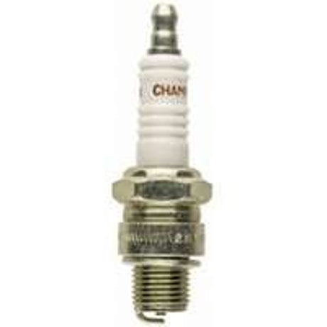 Champion QL77JC4 Spark Plug, 0.028 to 0.033 in Fill Gap, 0.551 in Thread, 0.813 in Hex, Pack of 8