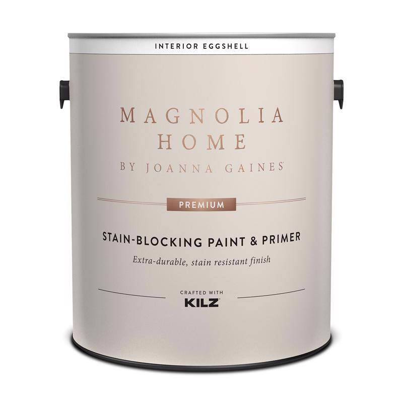Magnolia Home by Joanna Gaines Eggshell Tint Base Base 1 Paint and Primer Interior 1 gal, Pack of 4